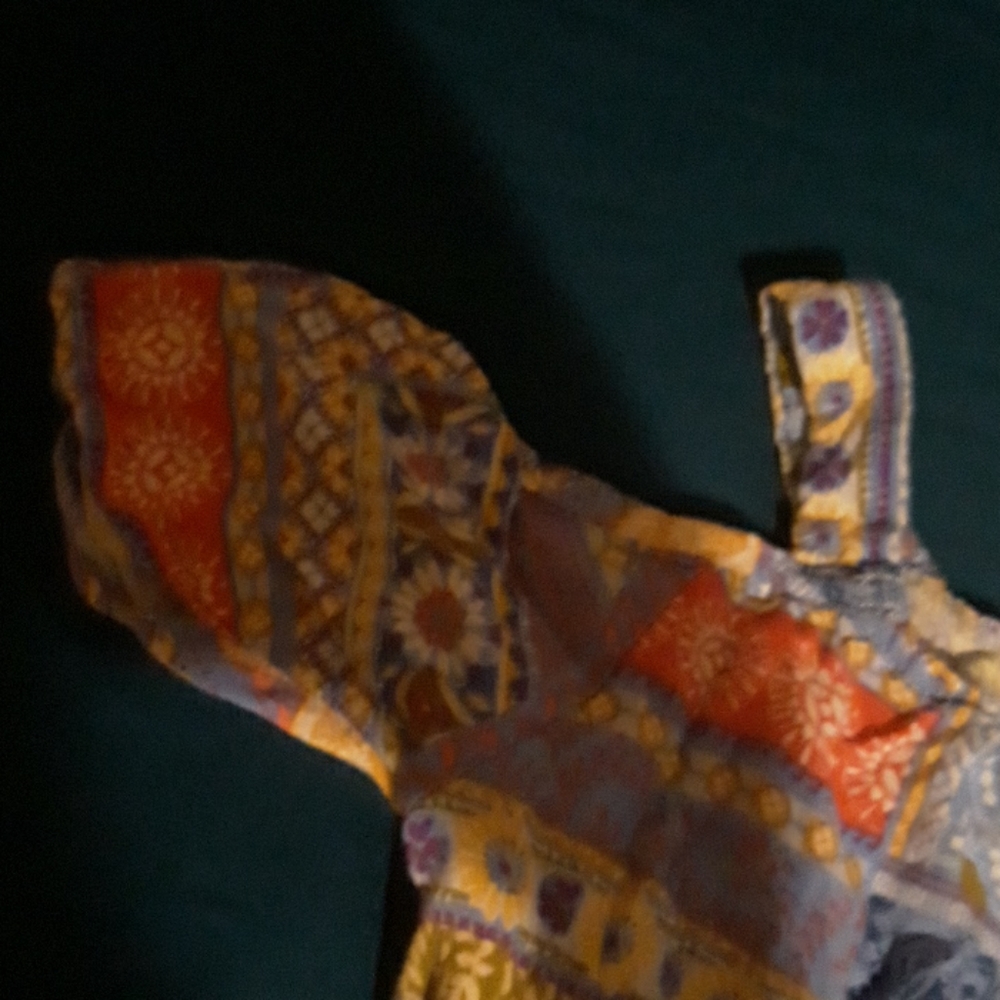 A pattern dress